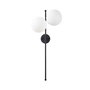 Opviq Fazli - 10420 Lámpara de pared Negro y crema